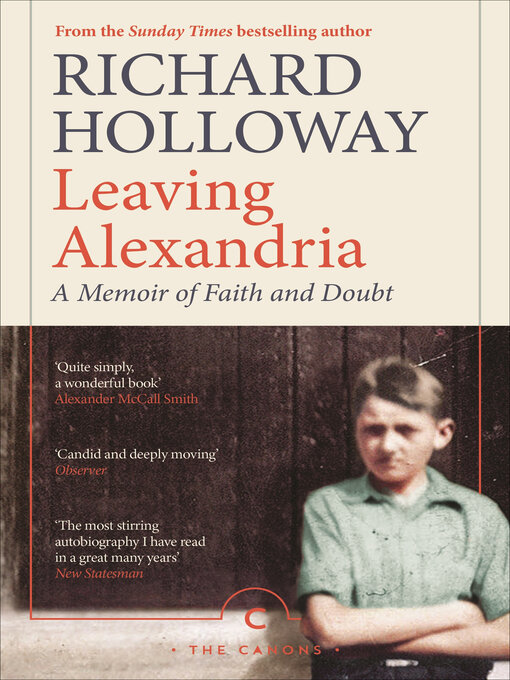 Title details for Leaving Alexandria by Richard Holloway - Available